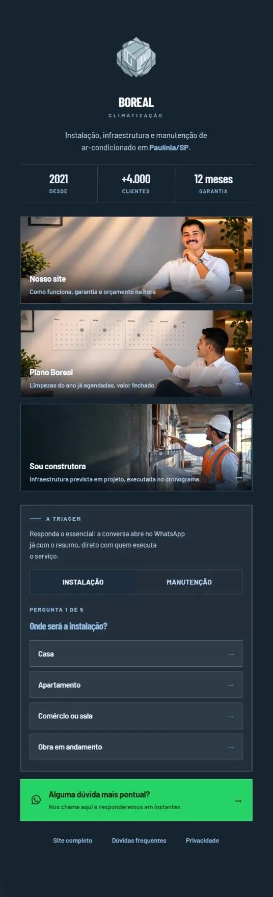 Portlink Boreal Climatização